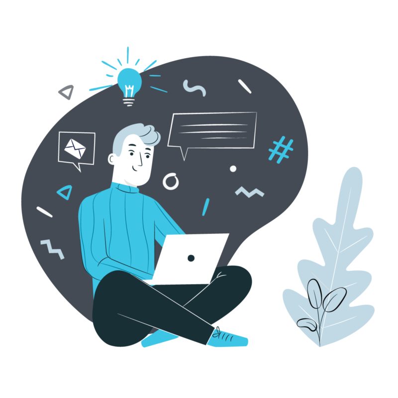 Man planning a stakeholder engagement plan