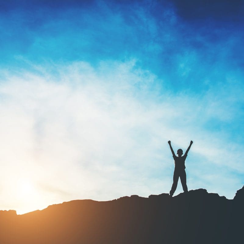 Man on the hill showing 5 Proven Tips to Stop Emails from Going to Spam Folder